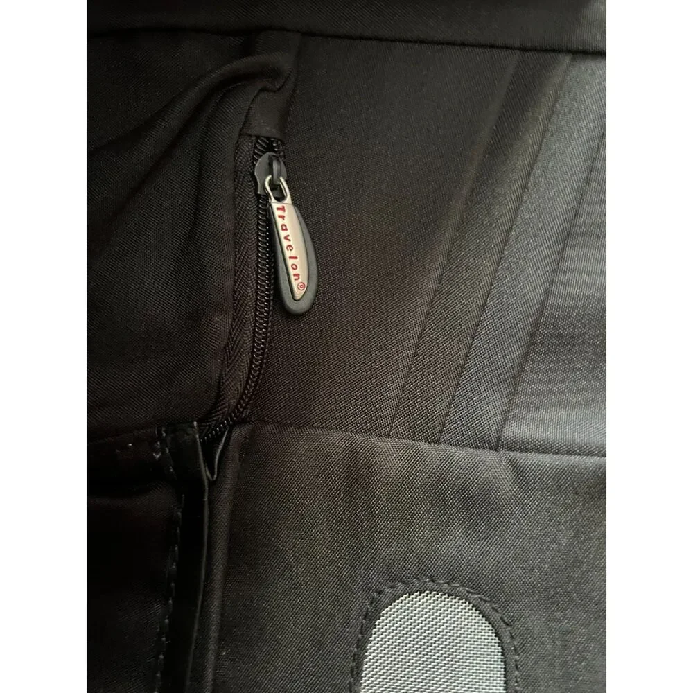 Travelon Black Laptop Briefcase Computer Bag Organizer Carrying Case